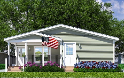 The Roanoke exterior rendering